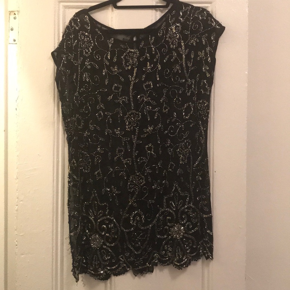 Yumi Kim Embroidered Cocktail Dress